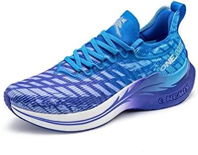 O-Resilio Men's Netural Road Running Shoes Waterproof Supportive Running Shoes Cushioned Lightweight Athletic Trainers ONEMIX Wing Elite 22611