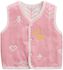 Baby Baby Single Breasted Cotton Vest Jacket Cartoon Pattern Fashion Sleeveless Top