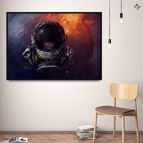 Wall Framed ASTRONAUT Artwork Painting Picture Design