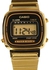 Casio Women's Yellow Dial Stainless Steel Band Watch - LA670WGA-1D