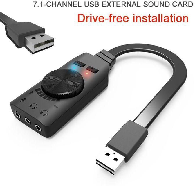 Generic Virtual 7.1-Channel Usb Sound Card Adapter