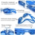 Household Masters Kids Swimming googles adjustable eye Protector - Blue