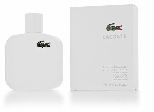 Eau de Lacoste L.12.12. White by Lacoste for Men - Eau de Toilette, 100ml