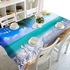Homey Homey's Printed Table Cover -150*200cm - Velvet