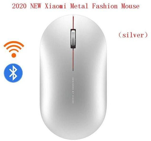 100% Xiaomi Mouse Portable Optical Wireless Bluetooth mouse
