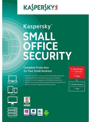 Kaspersky Small Office Security 5 Workstations & 1 Server + 5 Free Mobile  Devices price from jumia in Nigeria - Yaoota!