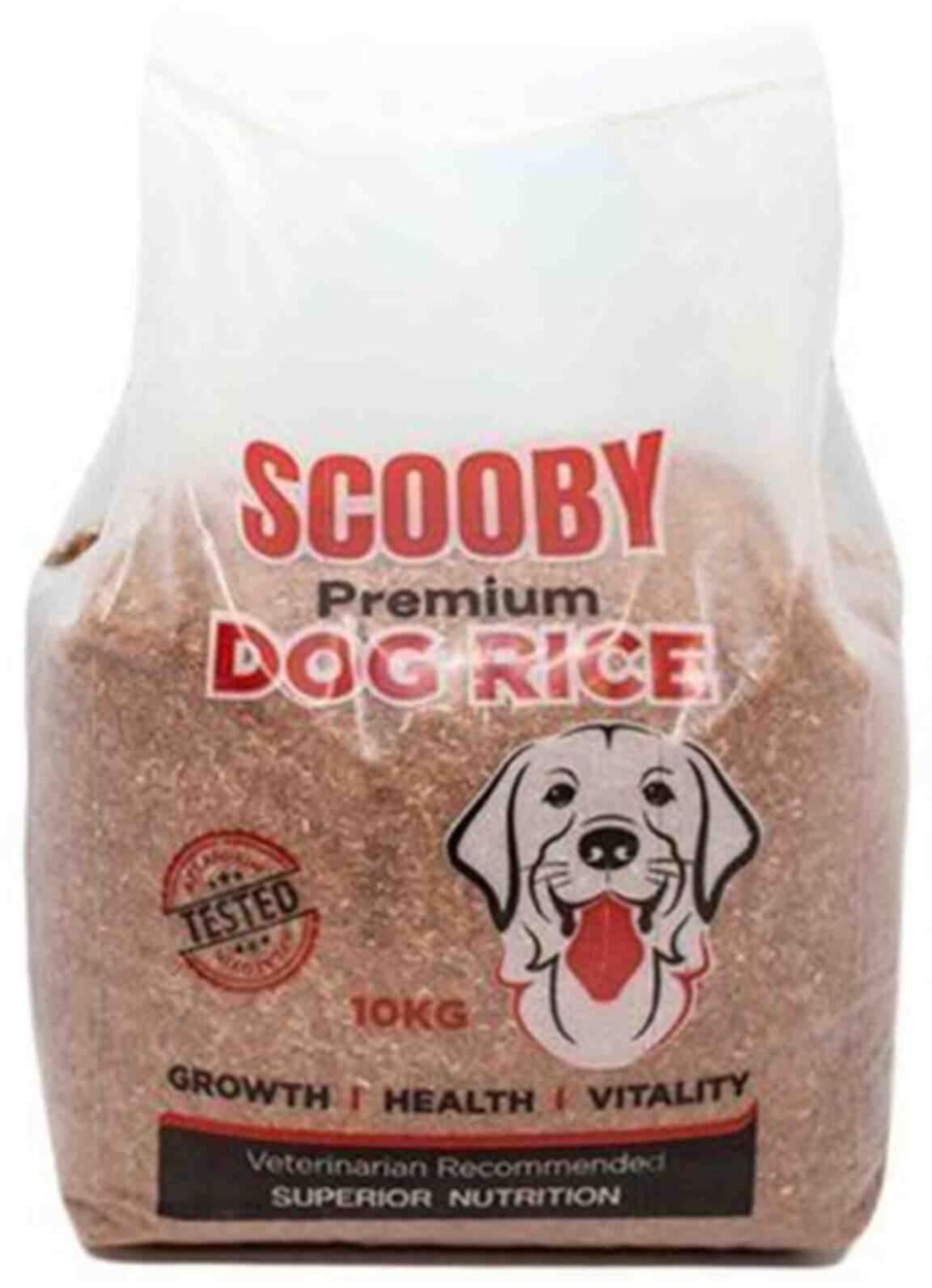 Scooby Premium Dog Rice 10Kg