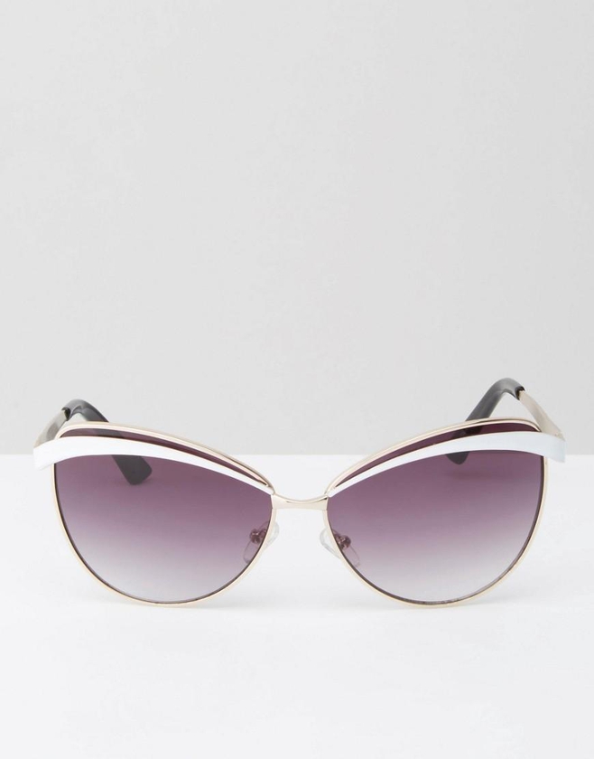 Jeepers Peepers Vintage Style Cat Eye Sunglasses