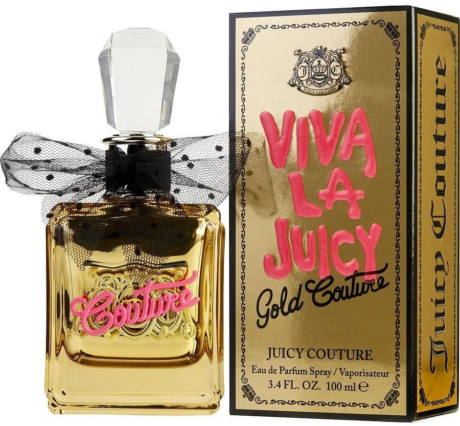 ORIGINAL Juicy Couture Viva La Juicy Gold Couture EDP Perfume 100ml