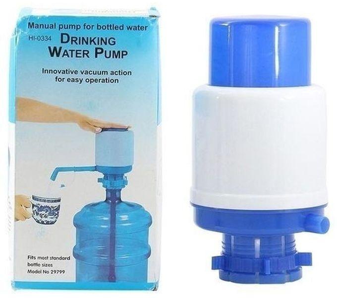 Drinking Manual Water Pump Hi-0334 - White / Blue
