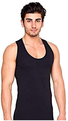 Black sports vest(one year gurantee) (one year warranty)