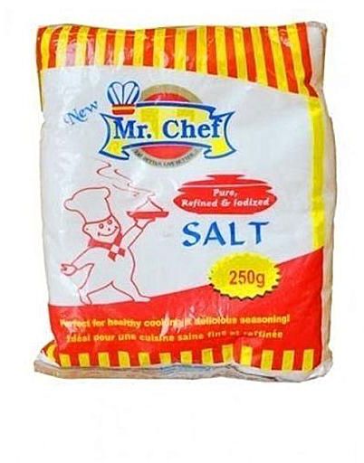 Mr Chef 250g Refined Salt Pack X2 price from jumia in Nigeria - Yaoota!