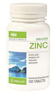 Neo Life Chelated Zinc - 100 Tablets