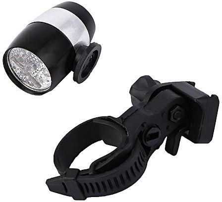 Generic 6 LED Cycling Bicycle Head Front Flash Light Warning Lamp Safety Waterproof Black