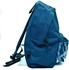 LOTTO BLUE UNISEX PRINTED BACKPACK WITH ZIP CLOSURE - MADE IN ITALY