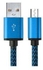 LDNIO LS30 3M Fast Data Charge Micro USB Cable for Android  blue