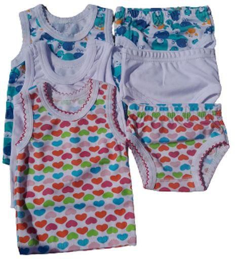 6 Pcs Special Kids Baby Singlet With Pant