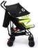 Babyhug Lil Monsta Stroller With Adjustable Leg Rest - Green & Black