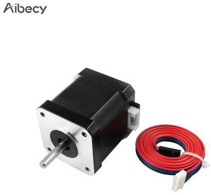 Aibecy Nema 17 Stepper Stepping Motor Drive Control 2 Phase 1.8 Degree 0.9A 0.4N.M 42mm with 90cm Lead Cable 3D Printer/CNC Accessory Replacement