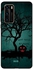 Skin Case Cover -for Huawei P40 Black/Green/Red أسود / أخضر / أحمر