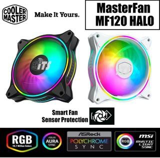 Cooler Master MasterFan MF120 Halo Chassis Case Fan (White)