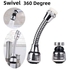 Bathroom And Kitchen Sink Faucet Connection Swivel 360 Degree