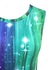 Plus Size Sparkle Print Trapeze Midi Dress - 5xl