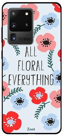 Skin Case Cover -for Samsung Galaxy Ultra S20 All Floral Everything All Floral Everything