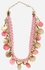 Style Europe Seashell Choker Necklace - Pink & Gold