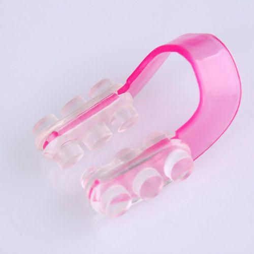 Nose Up Clip Lifting Shaping Facial Slimming Beauty Nose Clipper - Pink
