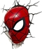 3D Light FX Marvel Spider Man Mask 3d Wall Light