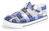 Vacc Opoee Tartan Plaid Fashion Sandals  - 20 Sizes (Blue)