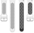Silicone Replacement Strap Watchband For Huawei Watch 3 / 3 Pro 22mm Sport White/Black