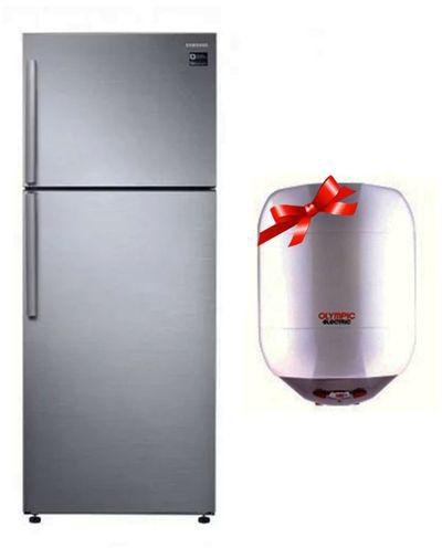 Samsung RT43K6100 Top Mount Refrigerator – 20 Ft – Silver + Olympic Electric Digital Infinity Water Heater - 60 Liter