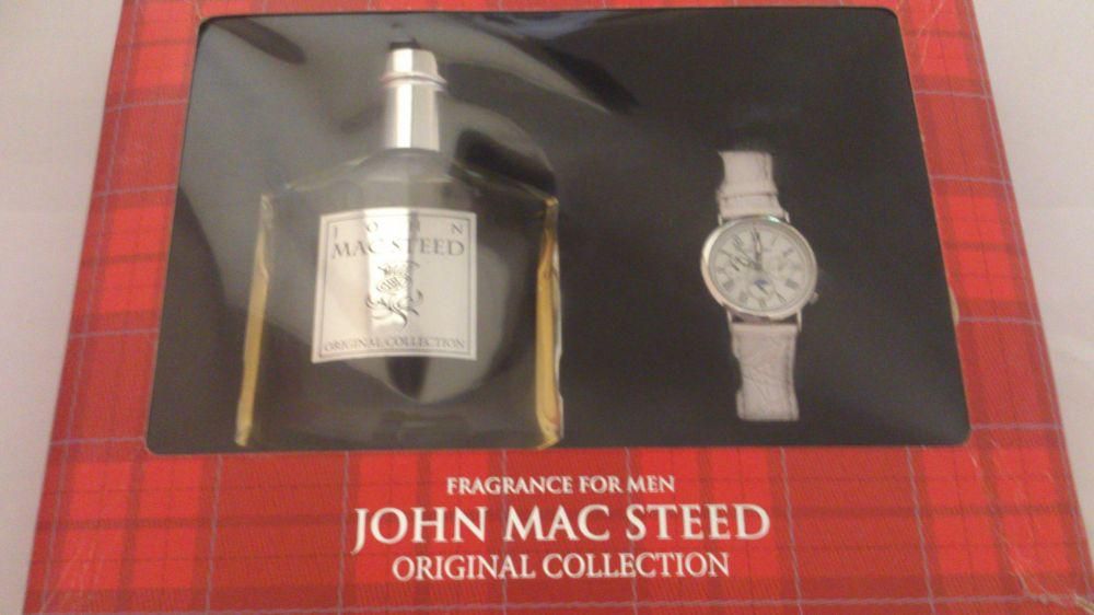 John Mac Steed Red Tartan Gift Set for Men