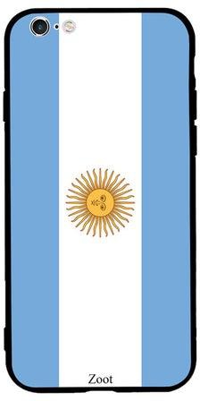 Thermoplastic Polyurethane Skin Case Cover -for Apple iPhone 6s Plus Argentina Flag Argentina Flag