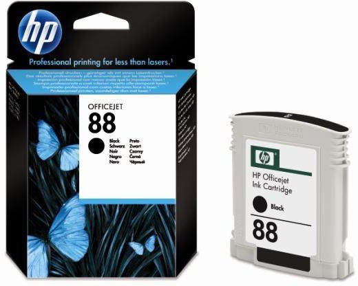HP 88 Ink Cartridge 22.8 ml, Black [C9385AE]