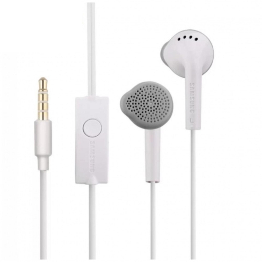 Samsung On-Ear Stereo Handsfree with Built In Microphone (White)