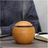 Humidifier Aroma Essential Oil Diffuser, 130ml Ultrasonic Cool Mist Humidifier with LED Night Light For Office Home Bedroom Living Room Study Yoga Spa (light wood), 2724602267644