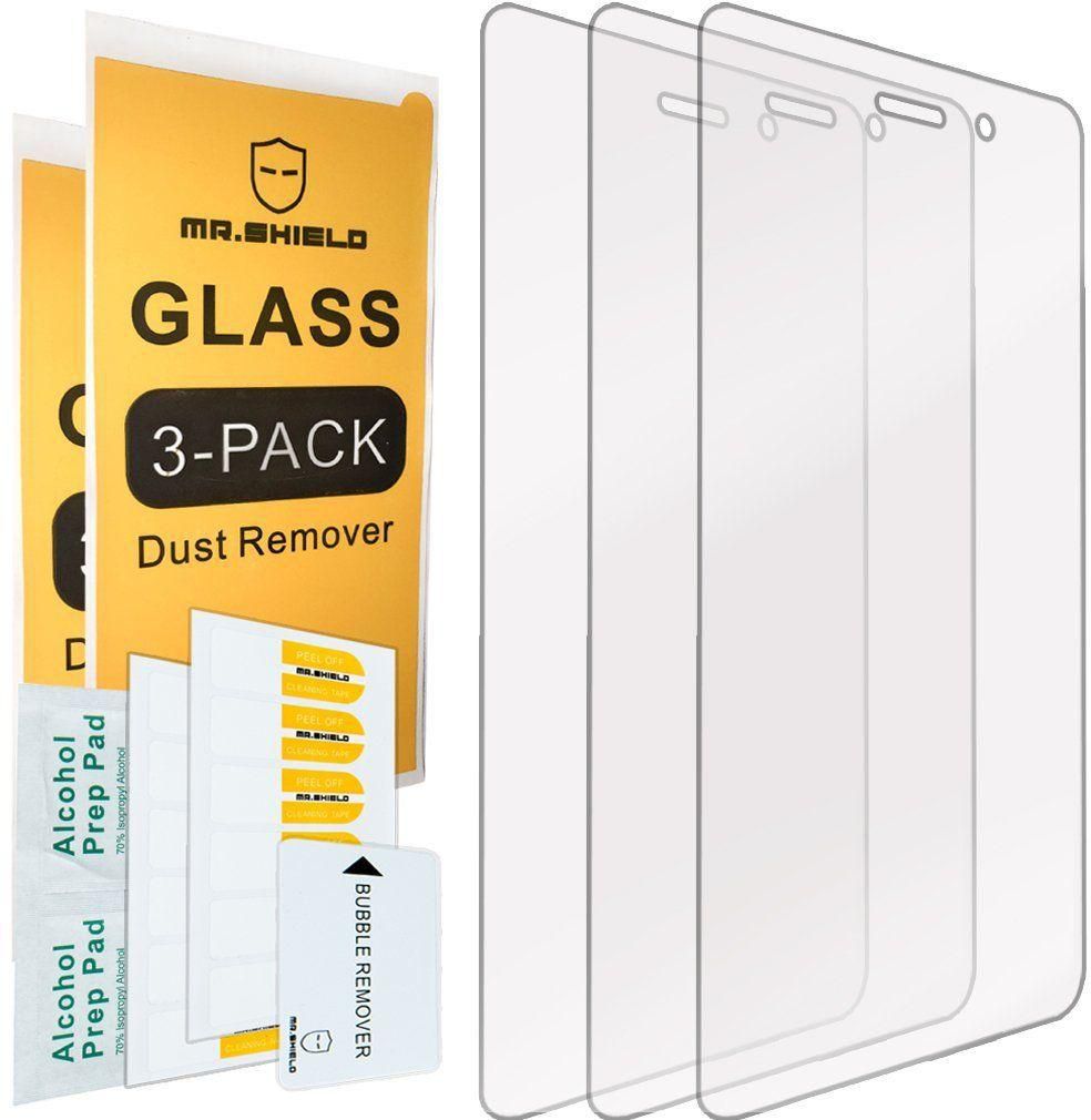 3PACK -Mr Shield For Huawei P8 Lite Tempered Glass Screen Protector