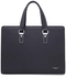 Men's Handbag Solid Color Simple Design Versatile Durable Briefcase