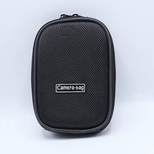 Universal Anti-Shock Hard Shell Camera Case Bag With Blet Loop For Compact Compact Digital Camera Sony Nikon Canon (Black) Camera Bag -236
