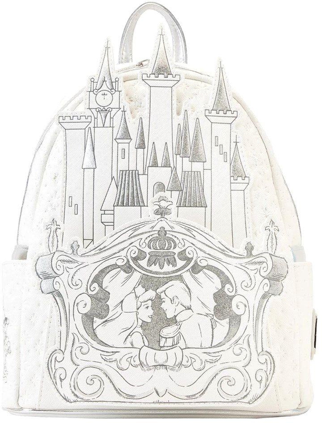 Loungefly! Leather Disney Cinderella Happily Ever After Mini Backpack