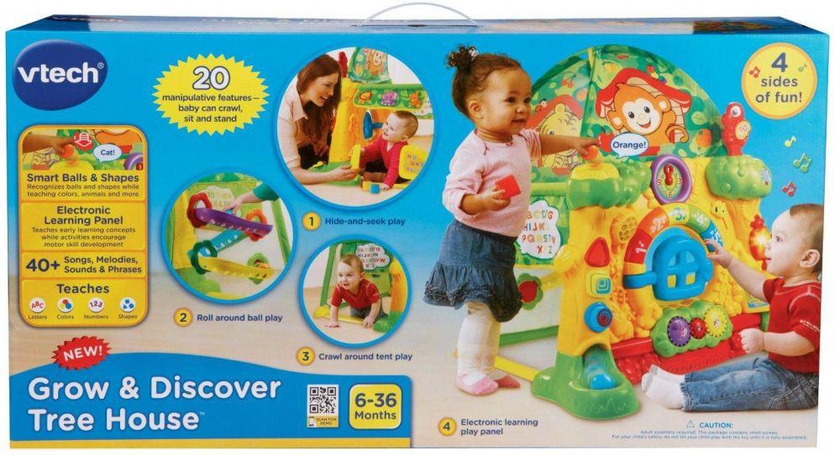 Grow and Discover Tree House Toy Tent