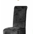 Dining Chair Slipcover Set - 6 Pcs - Gray