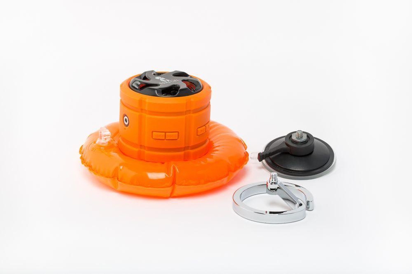 Gobachi Cyclone Waterproof Bluetooth Speaker Orange