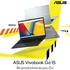Asus Vivobook Go 15 (2023) Laptop - Intel Core i3-N305 / 15.6inch FHD / 256GB SSD / 8GB RAM / Shared Intel UHD Graphics / Windows 11 Home / English &amp; Arabic Keyboard / Silver / Middle East Version - [E1504GA-NJ233W]