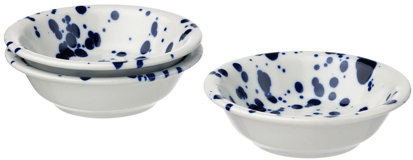 SILVERSIDA Bowl - patterned/blue 11 cm