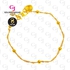 GJ Jewellery Emas Korea Anklet - Gila-Gila SS 3160522