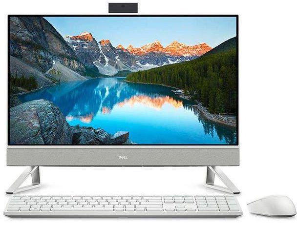 Dell 5410-INS-1305-AIO, Intel Core  i5-1235U, 8GB RAM, 1TB HDD, 256GB SSD, NVIDIA GeForce MX550 2GB Graphics, 23.8 Inch FHD All-in-One Desktop, White